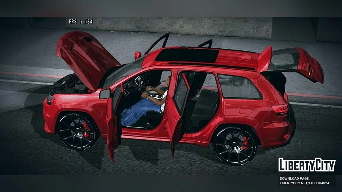 Jeep Grand Cherokee Trackhawk / GTA San Andreas (iOS, Android)