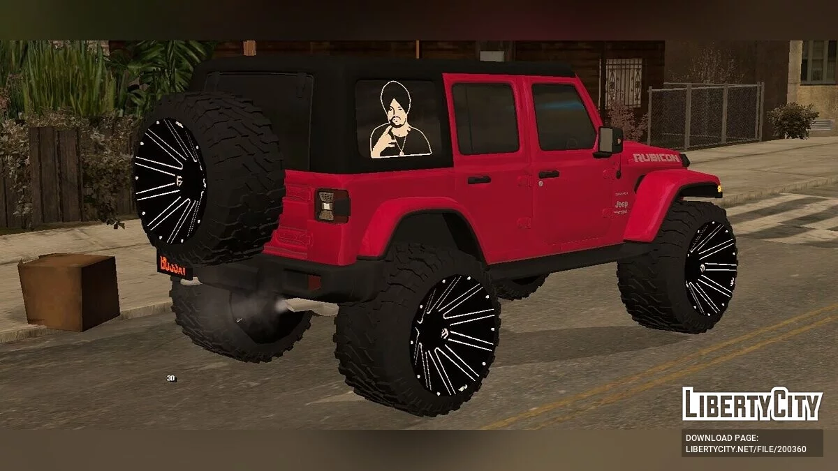 Jeep Wrangler Rubicon 2022 (только DFF) / GTA San Andreas (iOS, Android)
