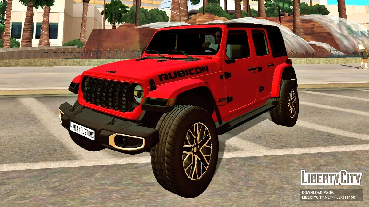 2024 Jeep Wrangler Rubicon (DFF Only) / GTA San Andreas (iOS, Android)