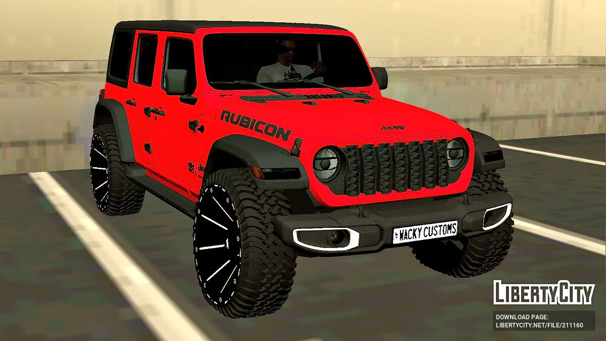 2024 Jeep Wrangler Rubicon (DFF Only) / GTA San Andreas (iOS, Android)
