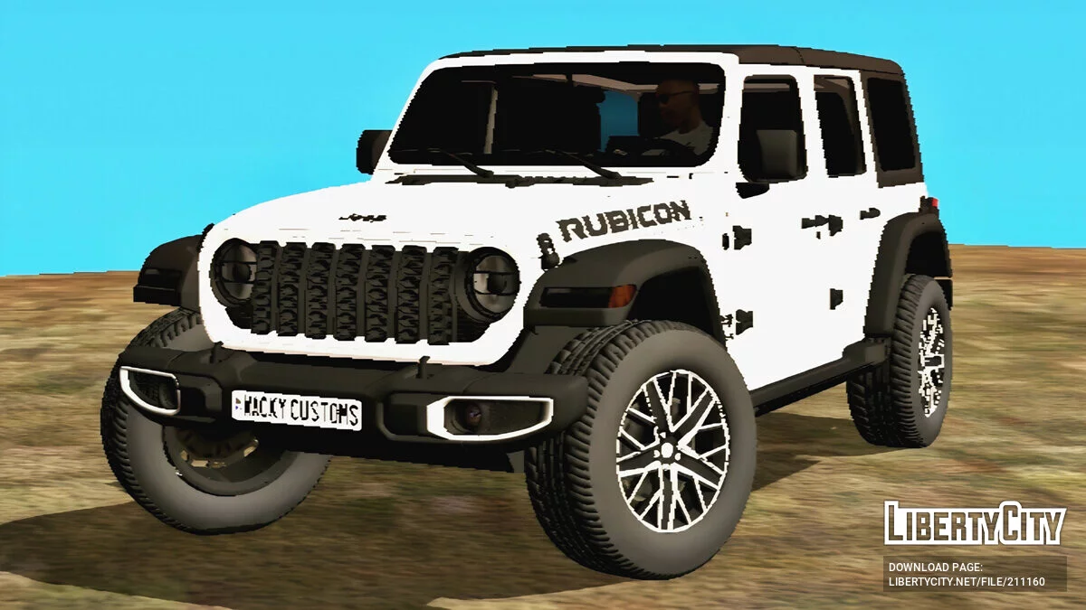 2024 Jeep Wrangler Rubicon (DFF Only) / GTA San Andreas (iOS, Android)