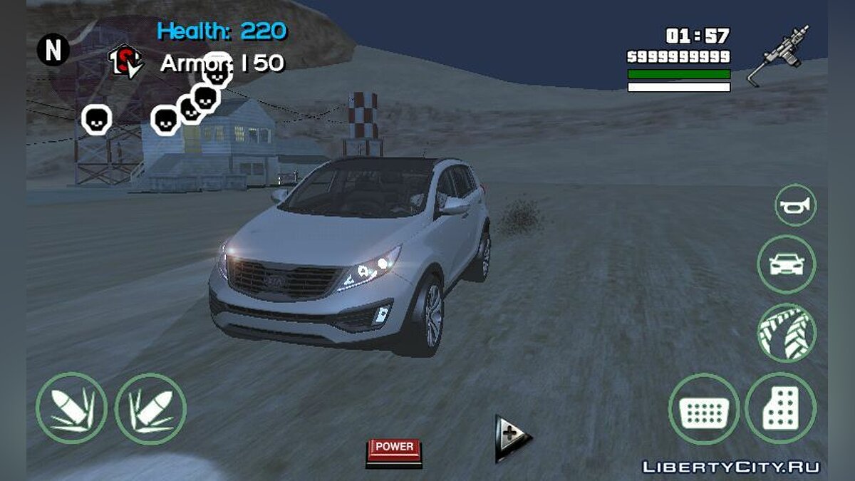 Kia Sportage R (только DFF) для GTA San Andreas (iOS, Android) - Картинка #1