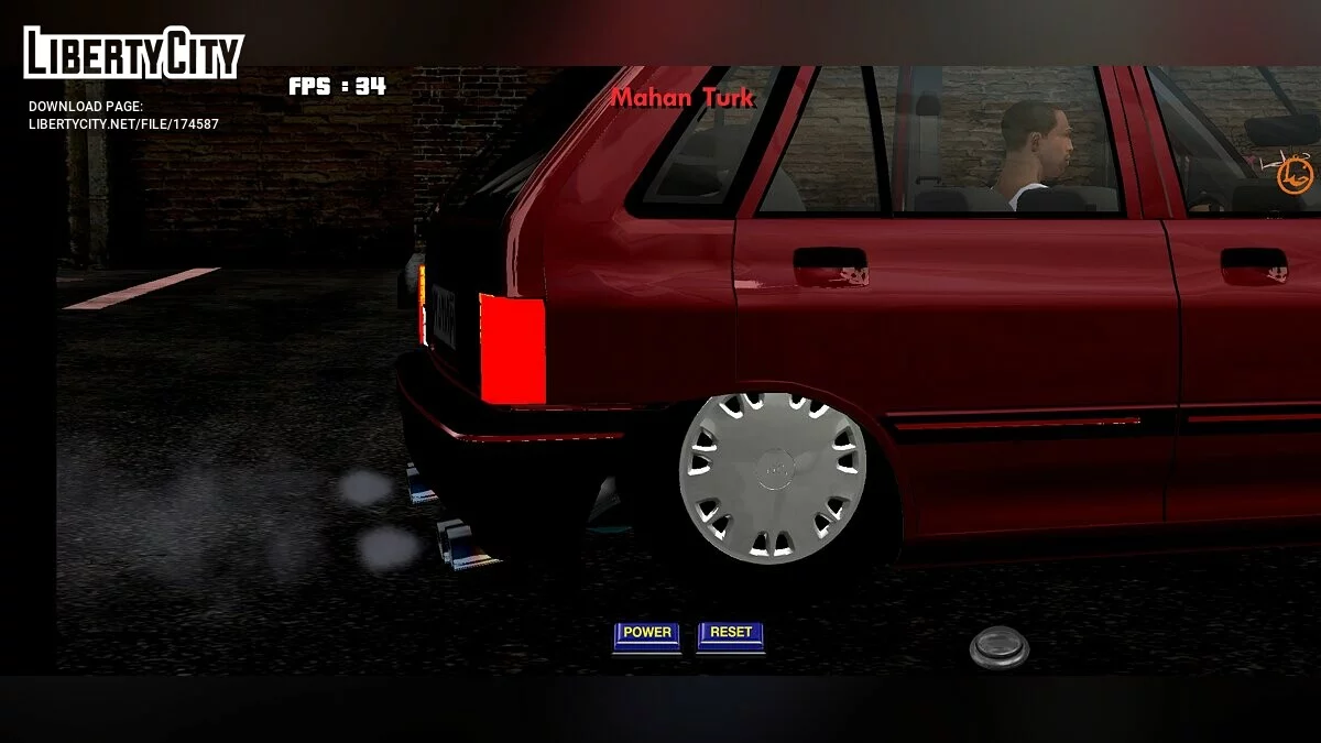 Kia Pride Hatchback Korean / GTA San Andreas (iOS, Android)