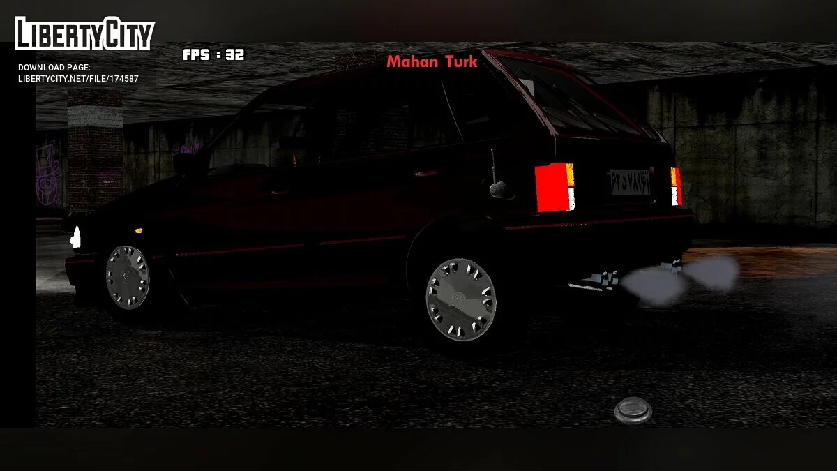 Kia Pride Hatchback Korean / GTA San Andreas (iOS, Android)