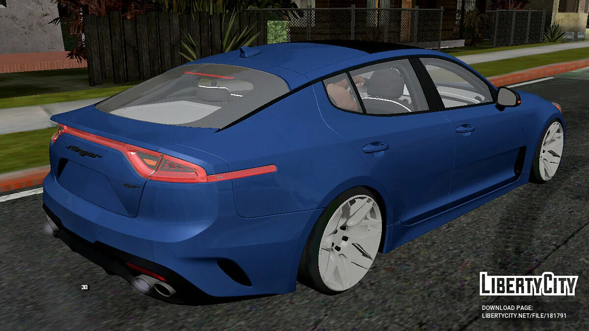Kia Stinger 2018 (только DFF) / GTA San Andreas (iOS, Android)