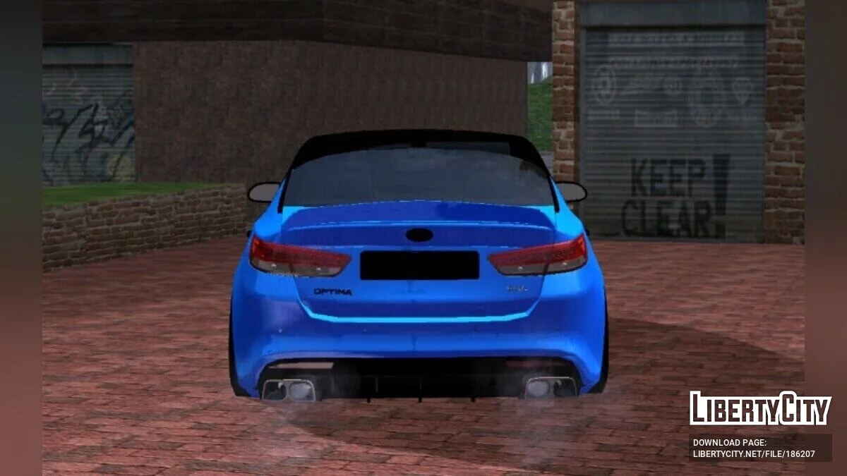 Kia Optima 2016 SportTuning / GTA San Andreas (iOS, Android)