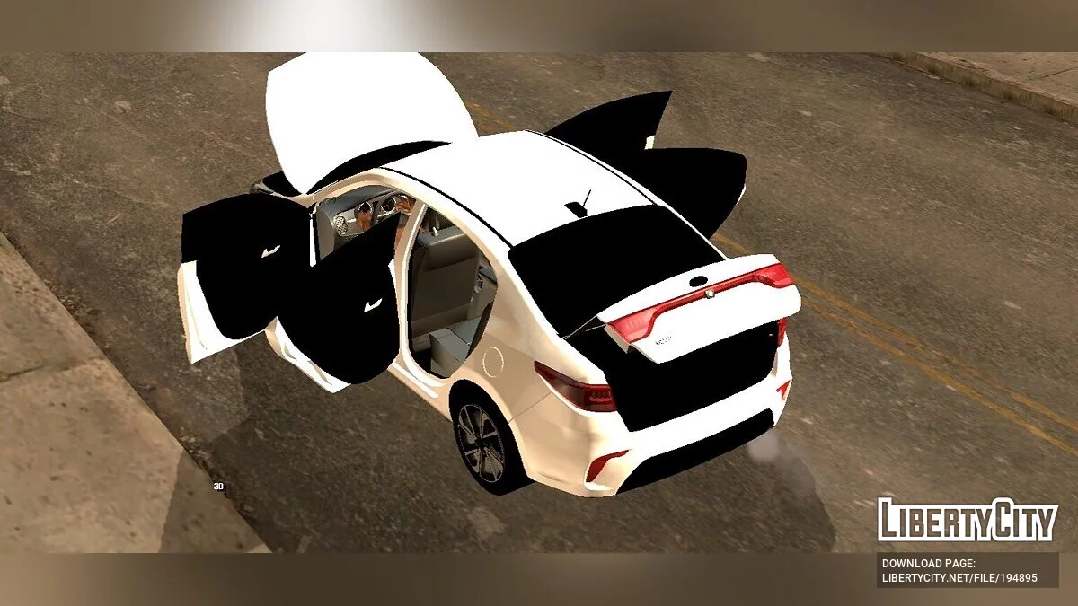 Kia Rio (только DFF) / GTA San Andreas (iOS, Android)