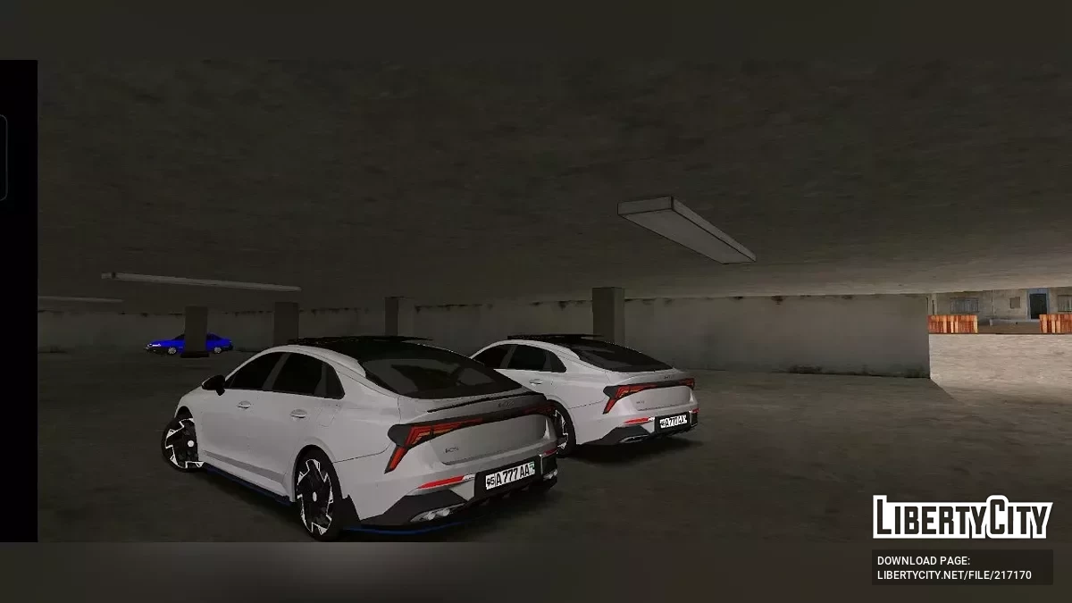 Kia K5 2024 GT Line / GTA San Andreas (iOS, Android)