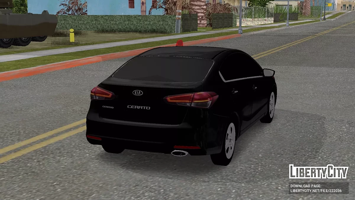 2012 Kia K3 Unmarked Korean Police / GTA San Andreas (iOS, Android)