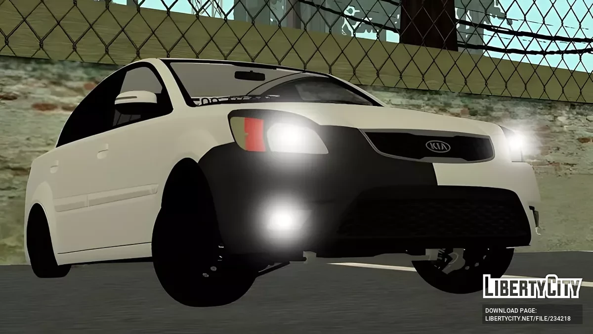 2009 Kia Rio Azerbaijan Hooligan Avtosh / GTA San Andreas (iOS, Android)