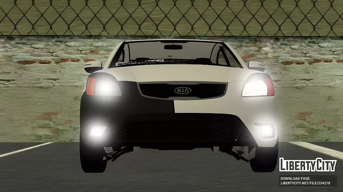 2009 Kia Rio Azerbaijan Hooligan Avtosh / GTA San Andreas (iOS, Android)