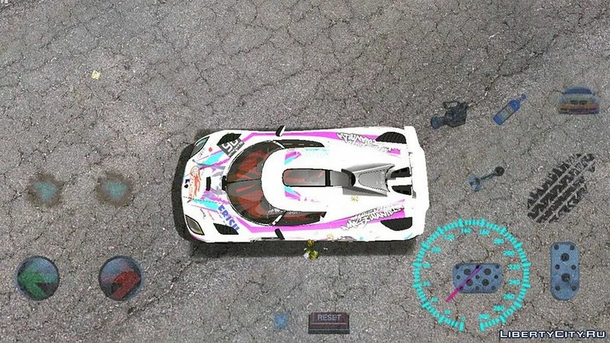 Koenigsegg Agera R / GTA San Andreas (iOS, Android)