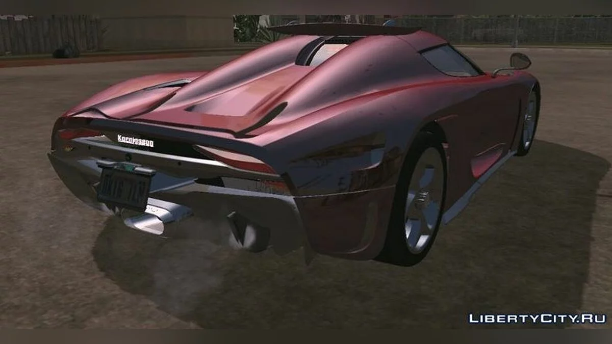 Koenigsegg Regera / GTA San Andreas (iOS, Android)