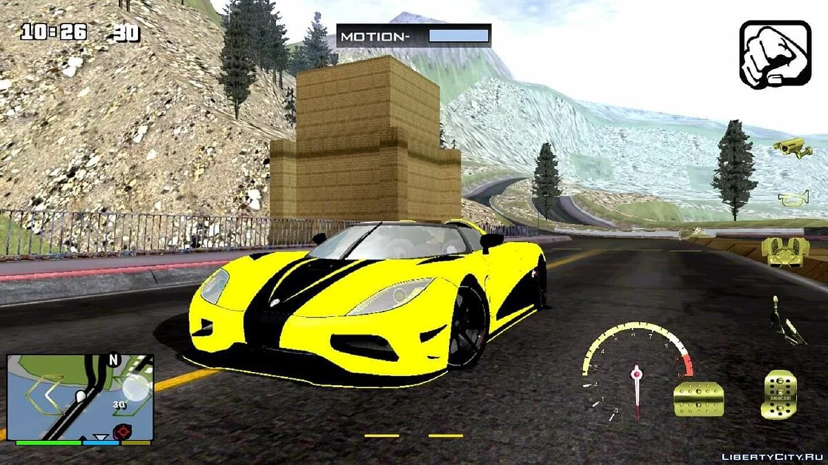 Koennigsegg Agera R / GTA San Andreas (iOS, Android)