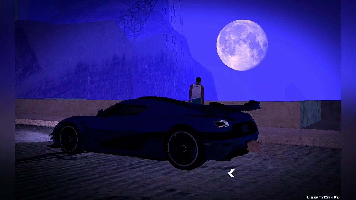 Koenigsegg One 2014 (только DFF) / GTA San Andreas (iOS, Android)