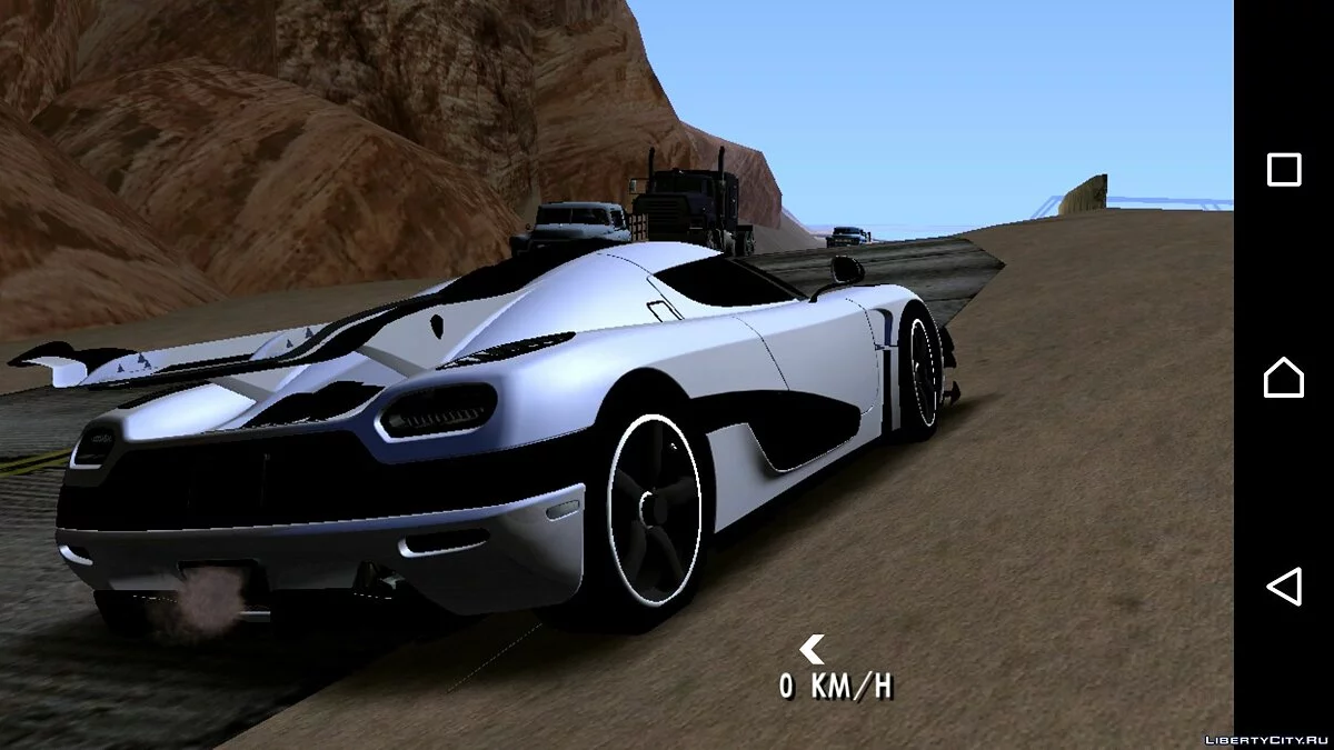 Koenigsegg One 2014 (только DFF) / GTA San Andreas (iOS, Android)