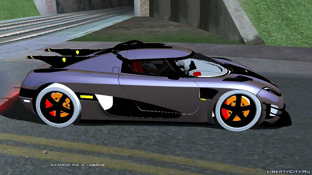 Agera Koenigsegg Rivals R (только DFF) / GTA San Andreas (iOS, Android)