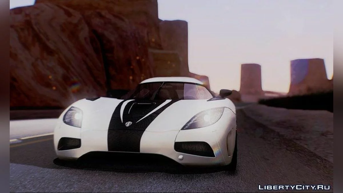 Koenigsegg Agera R 2014 / GTA San Andreas (iOS, Android)