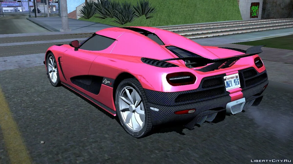 2011 Koenigsegg Agera R / GTA San Andreas (iOS, Android)