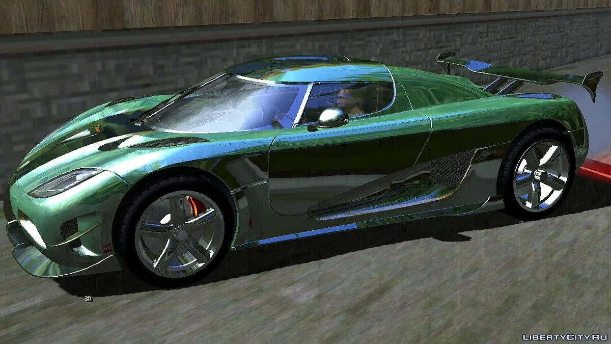2016 Koenigsegg Agera RS / GTA San Andreas (iOS, Android)