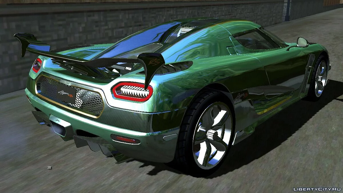 2016 Koenigsegg Agera RS / GTA San Andreas (iOS, Android)
