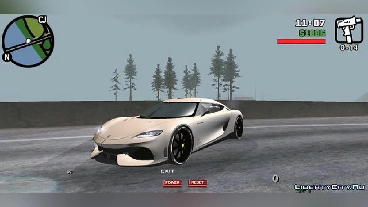 Koenigsegg Gemera / GTA San Andreas (iOS, Android)