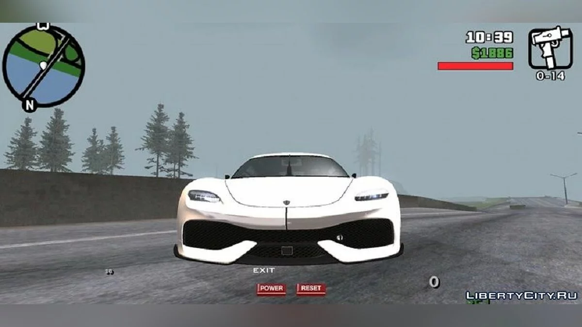 Koenigsegg Gemera / GTA San Andreas (iOS, Android)