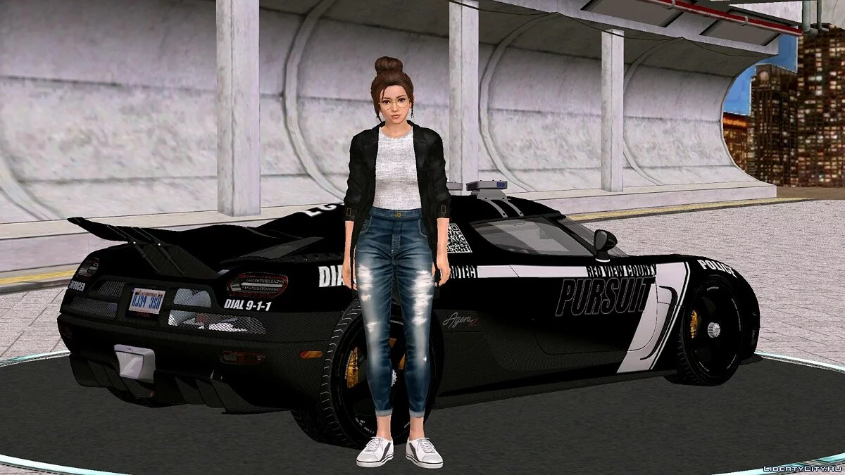 Koenigsegg Police / GTA San Andreas (iOS, Android)