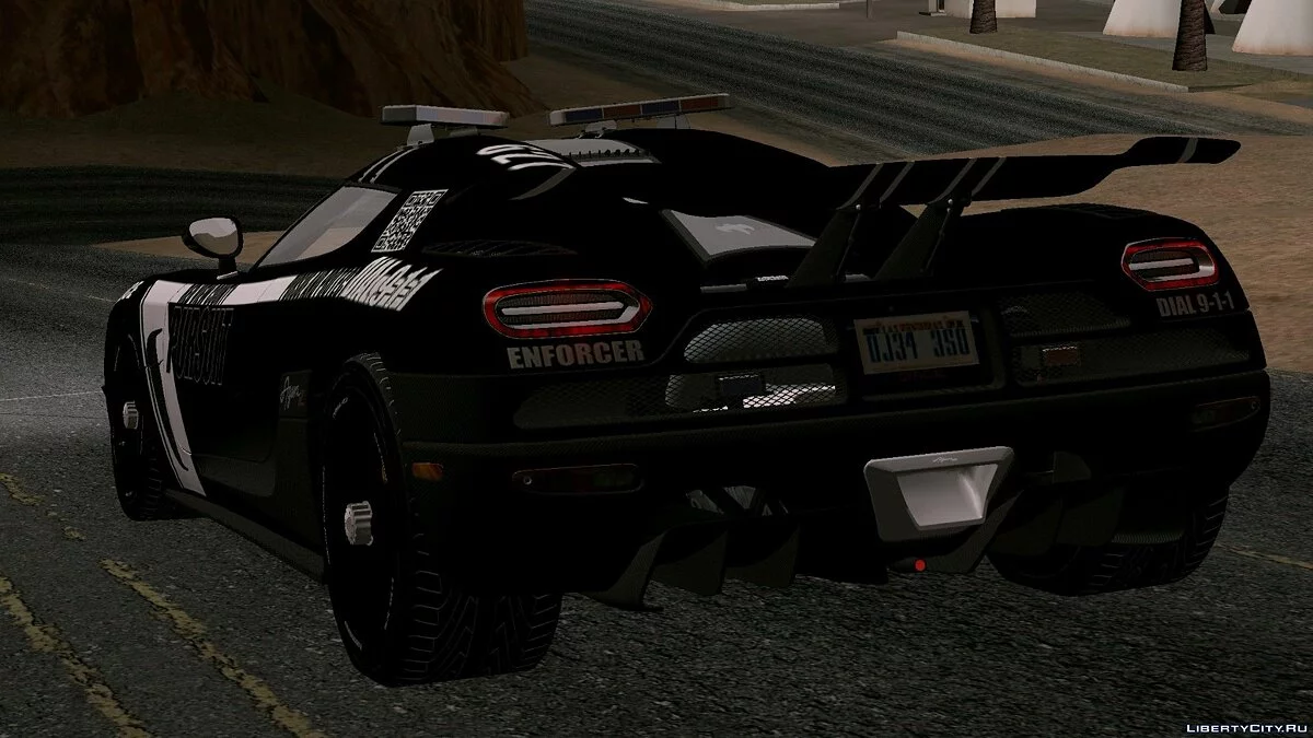 Koenigsegg Police / GTA San Andreas (iOS, Android)