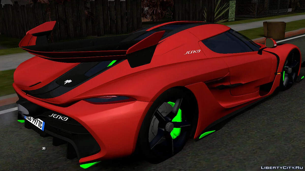 Koenigsegg Jesko 2020 (только DFF) / GTA San Andreas (iOS, Android)