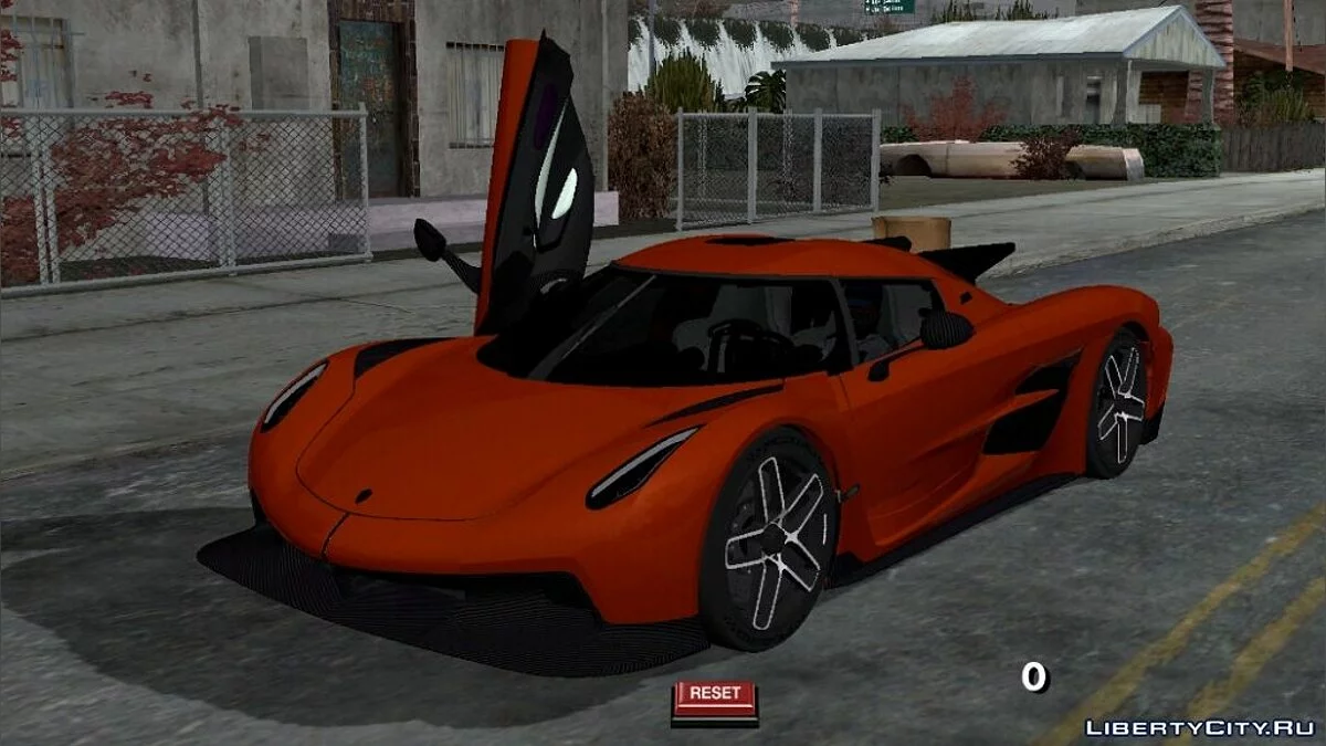 Koenigsegg Jesko Edition / GTA San Andreas (iOS, Android)