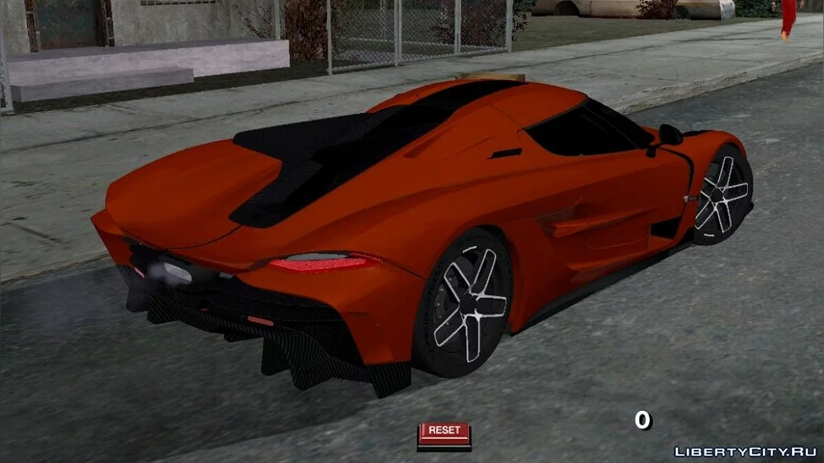 Koenigsegg Jesko Edition / GTA San Andreas (iOS, Android)