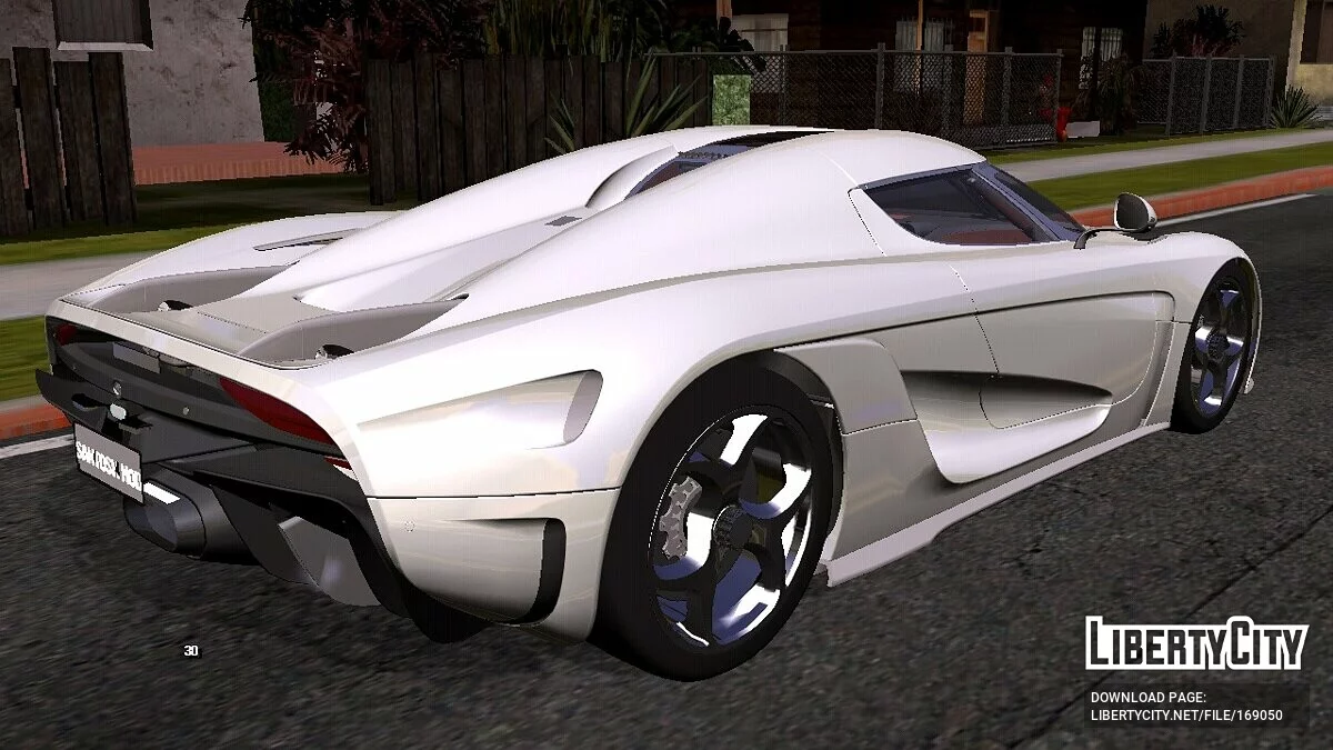 Koenigsegg Regera (только DFF) / GTA San Andreas (iOS, Android)