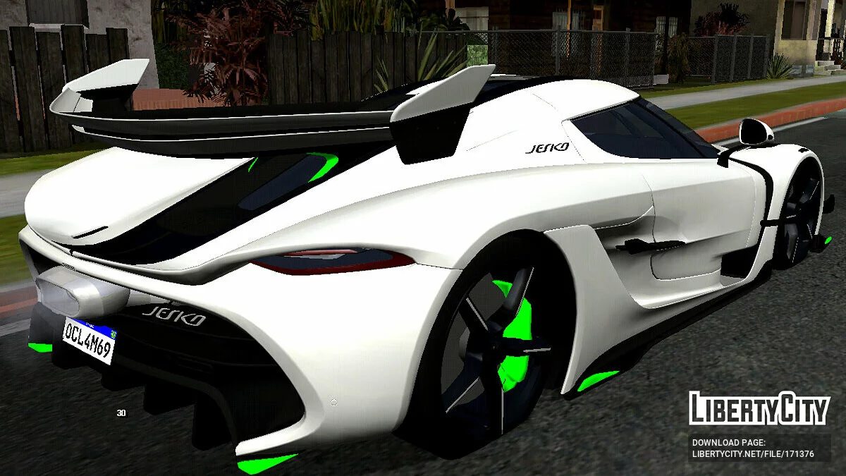 Koenigsegg Jesko (только DFF) / GTA San Andreas (iOS, Android)