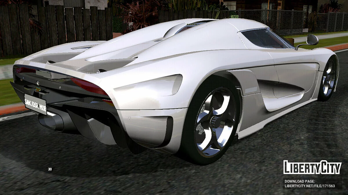 Koenigsegg Regera (только DFF) / GTA San Andreas (iOS, Android)