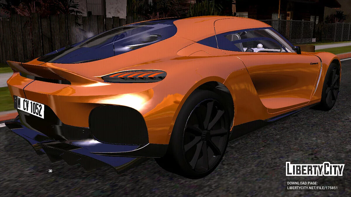 Koenigsegg Gemera (только DFF) / GTA San Andreas (iOS, Android)