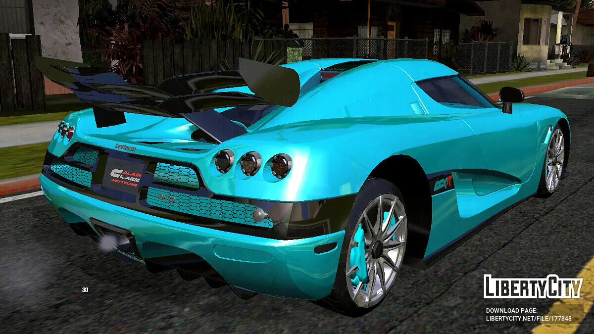 Koenigsegg CCXR (только DFF) / GTA San Andreas (iOS, Android)