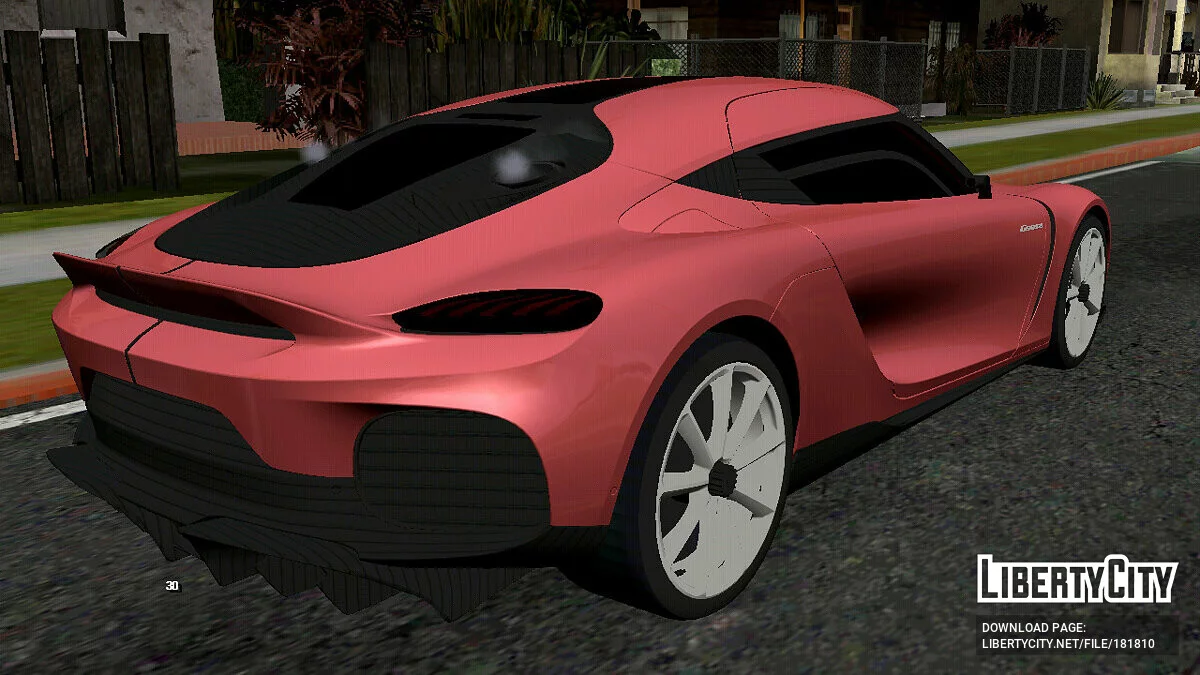 Koenigsegg Gemera (только DFF) / GTA San Andreas (iOS, Android)