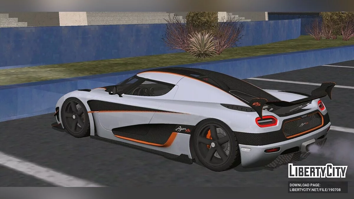 Koenigsegg Agera RS 2016 / GTA San Andreas (iOS, Android)