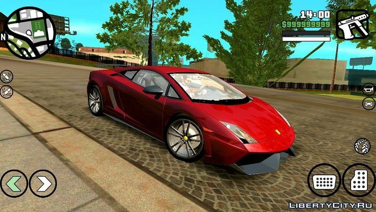 2011 Lamborghini Gallardo LP 570-4 Superleggera для GTA San Andreas (iOS, Android) - Картинка #1