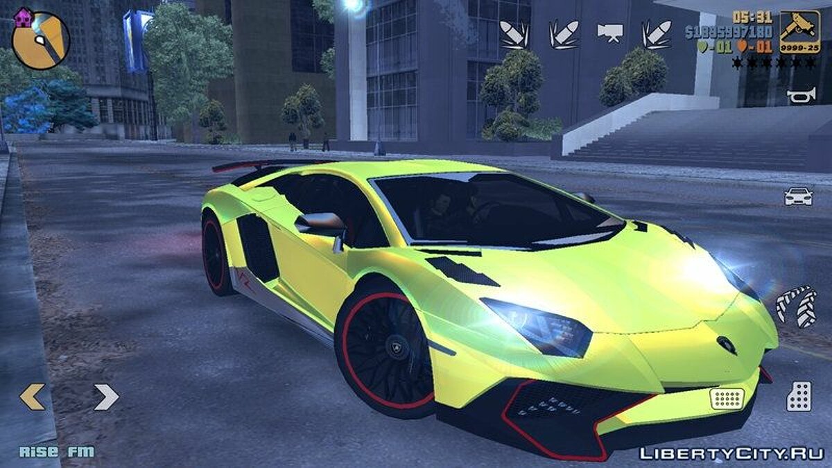 Lamborghini Aventador SV для GTA San Andreas (iOS, Android) - Картинка #1