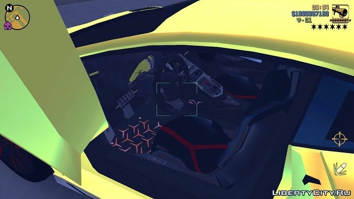 Lamborghini Aventador SV / GTA San Andreas (iOS, Android)