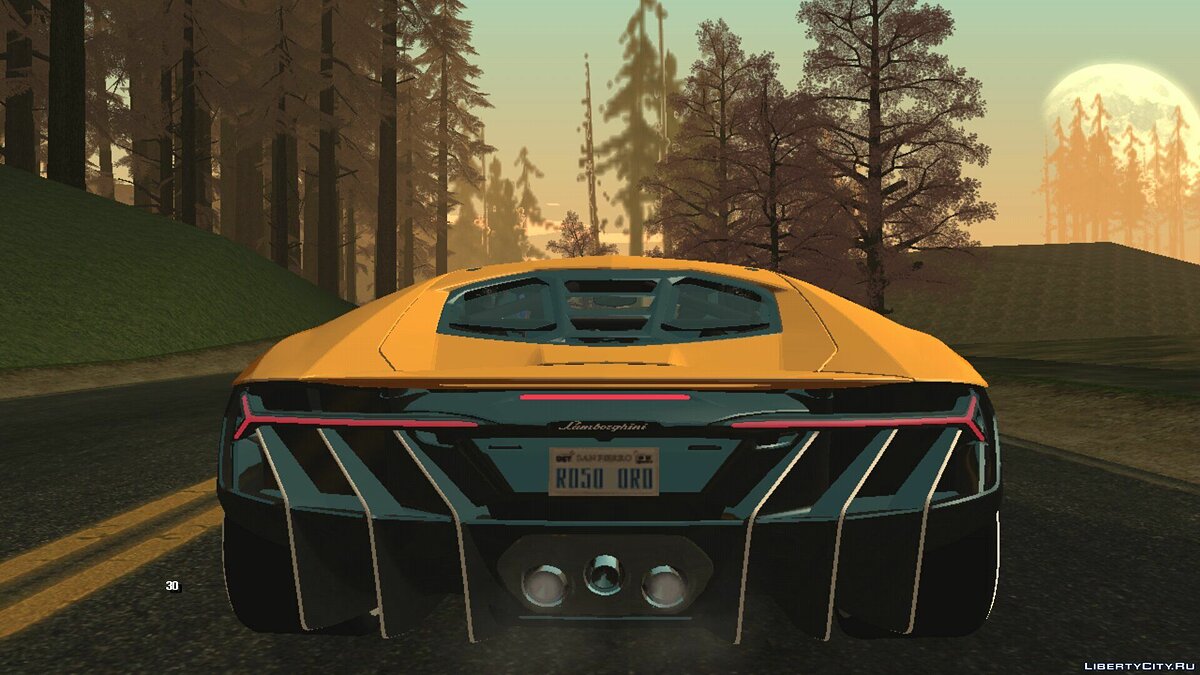 Lamborghini Centenario LP770-4 для GTA San Andreas (iOS, Android) - Картинка #4