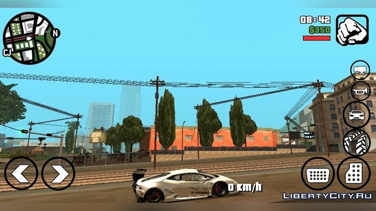 Lamborghini Huracan Liberty Walk для GTA San Andreas (iOS, Android) - Картинка #2