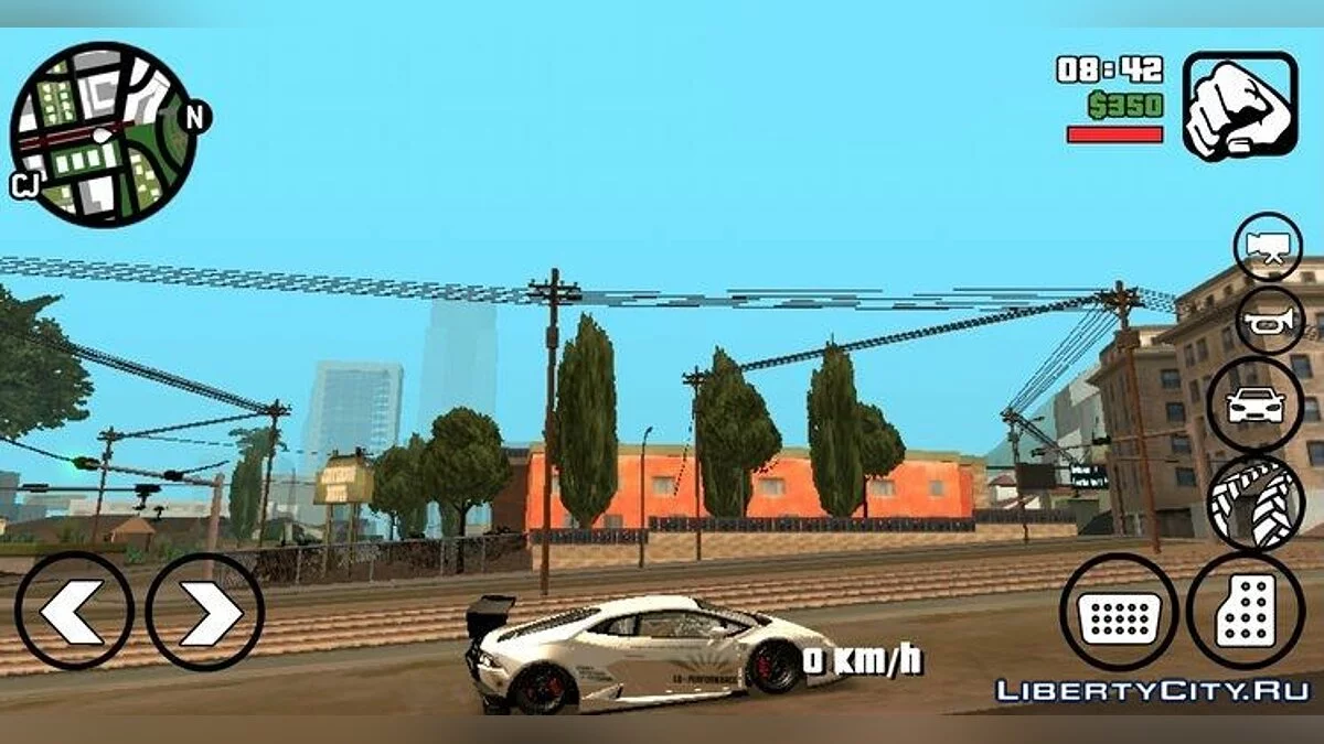 Lamborghini Huracan Liberty Walk / GTA San Andreas (iOS, Android)