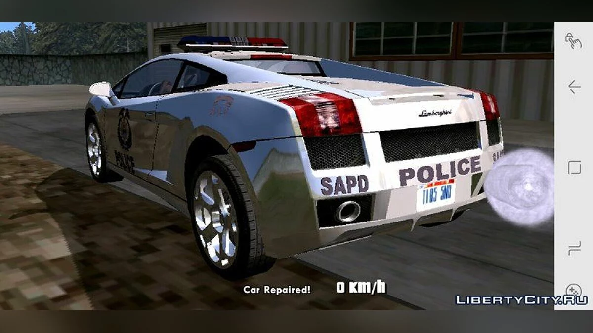 Lamborghini Gallardo - Федеральная полиция / GTA San Andreas (iOS, Android)