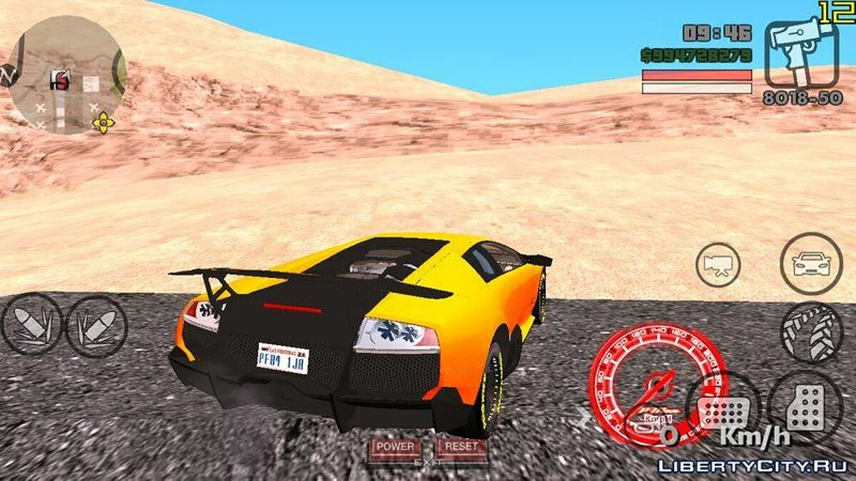 Lamborghini Murcielago / GTA San Andreas (iOS, Android)