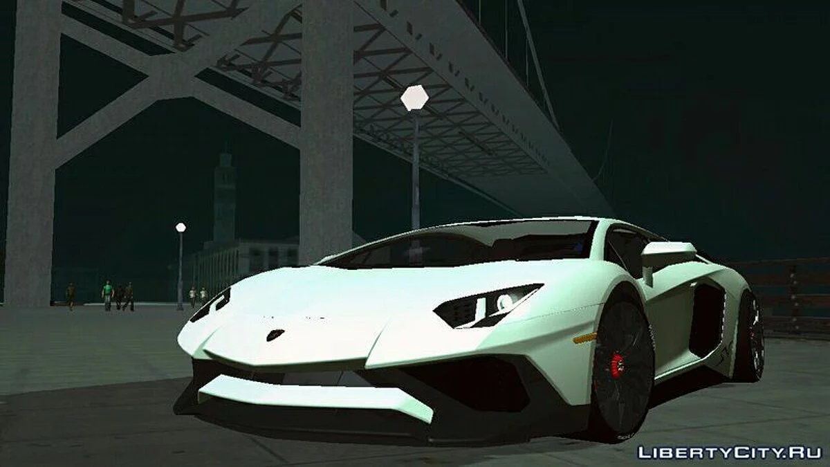 Lamborghini Aventador SV / GTA San Andreas (iOS, Android)