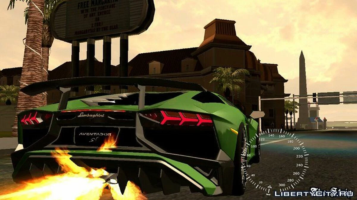 Lamborghini Aventador SV / GTA San Andreas (iOS, Android)