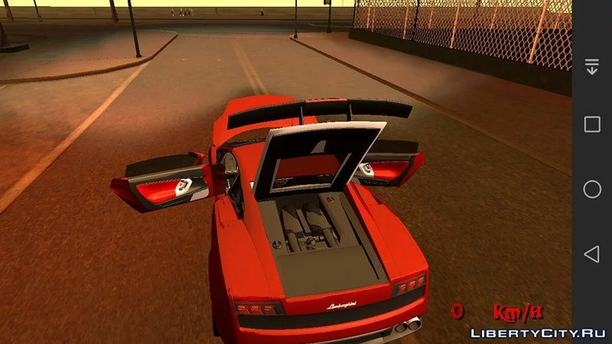 Lamborghini Gallardo Concept / GTA San Andreas (iOS, Android)